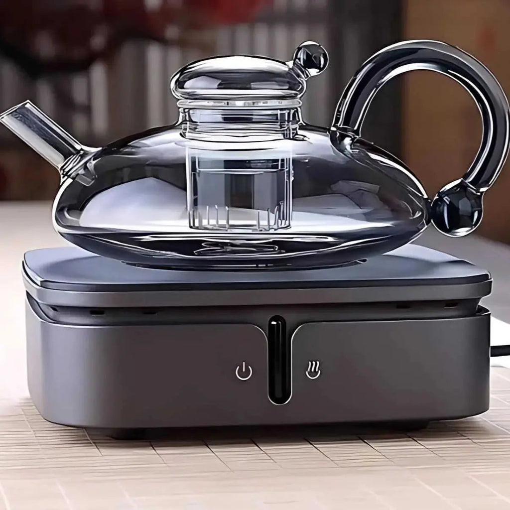 Liesel | Borosilicate Glass Teapot Set with Infuser and Cups