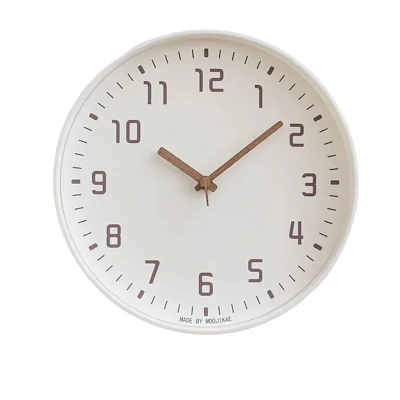Laurent | Bamboo Wall Clock in Circular Design for Living Spaces