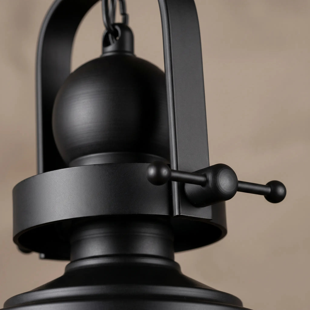 Laurent | Pendant Ceiling Light in Antique Glass and Iron