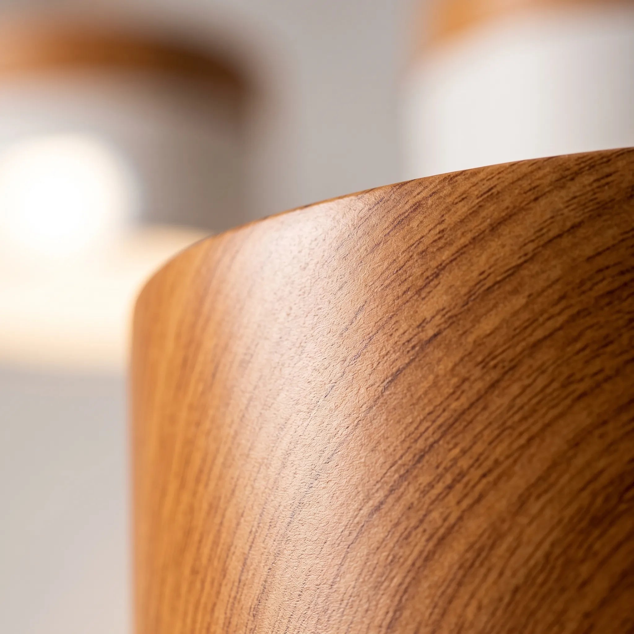 Alvar | Round Ceiling Lights in Nordic Wood Style for Living Room