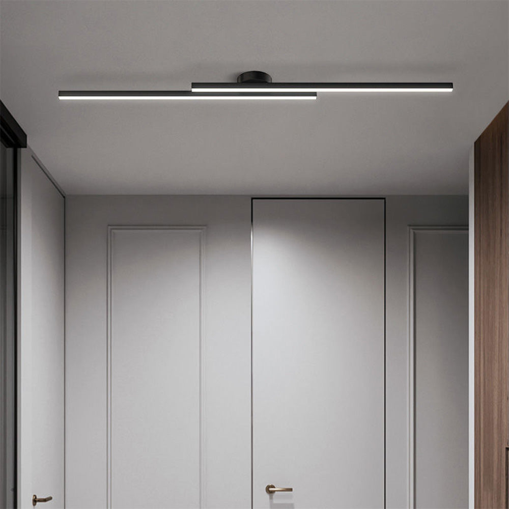 Luca | Modern Linear LED Ceiling Light with Slim Profile