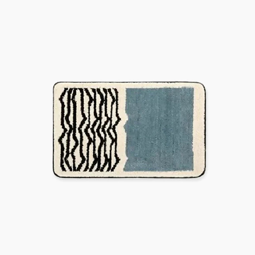 Disa | Modern Anti-Slip Bathroom Rug with Soft Polyester