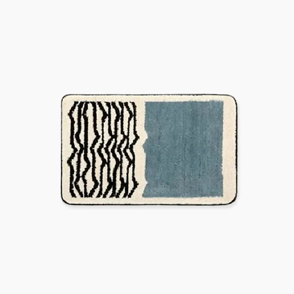 Disa | Modern Anti-Slip Bathroom Rug with Soft Polyester