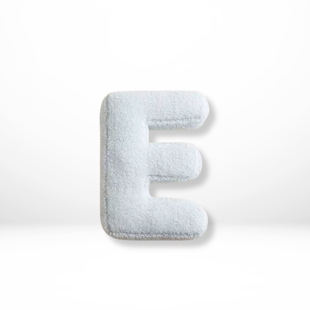 Raffaele | Alphabet Pillow with Velvet Letters A to Z