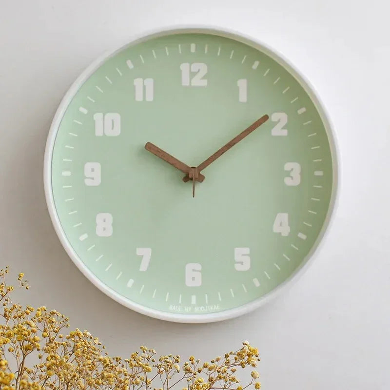 Laurent | Bamboo Wall Clock in Circular Design for Living Spaces