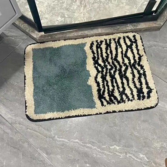Disa | Modern Anti-Slip Bathroom Rug with Soft Polyester