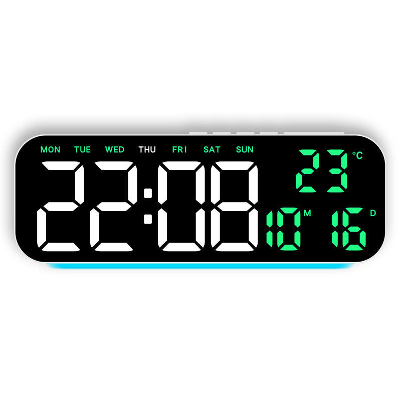 Faustine | Digital Alarm Clock with LED Display for Bedside