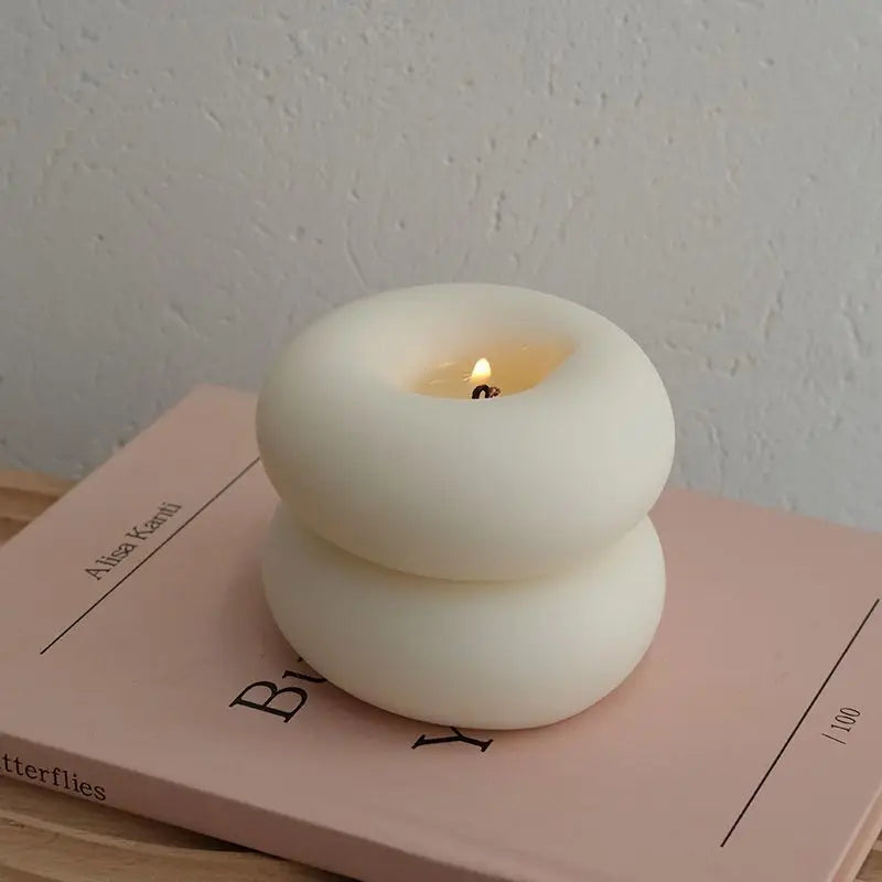 Clemence | Donut Candles for Living Room or Bedroom