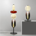 Siena | Modern Floor Lamp with Sculptural Glass Detail