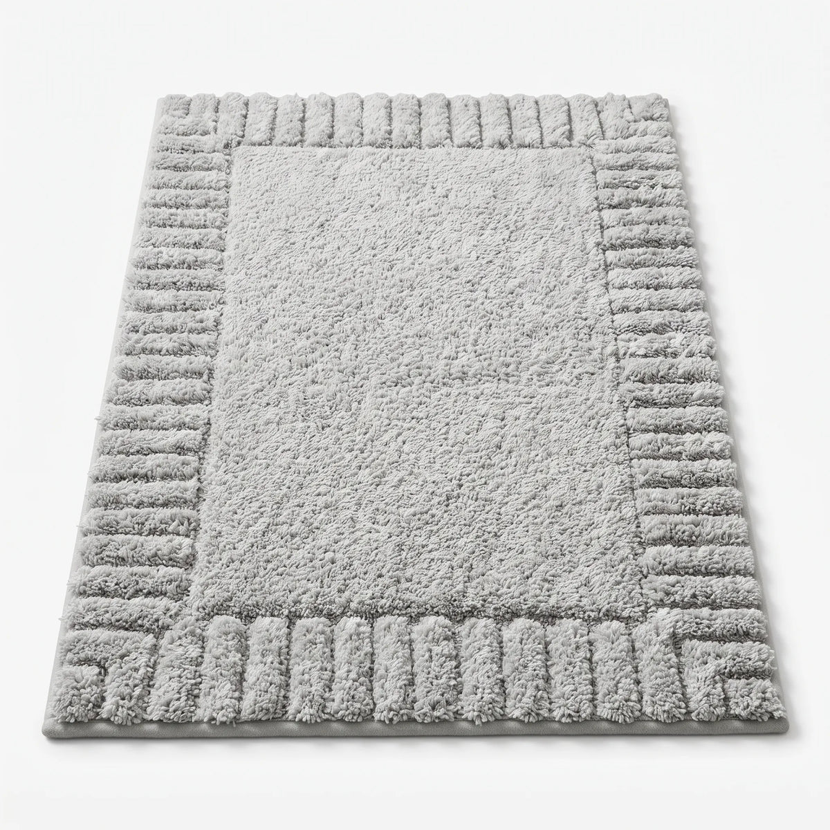 Eloise | Quick Dry Non-Slip Bathroom Rug with Minimalist Stripe