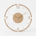 Elias | 30cm Wall Clock with Silent Quartz Mechanism for Modern Interiors