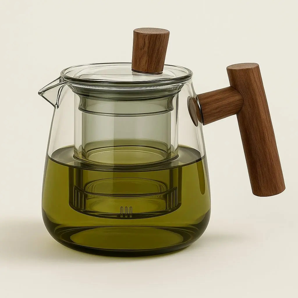 Rasmus | Borosilicate Glass Teapot with Infuser for Kitchen