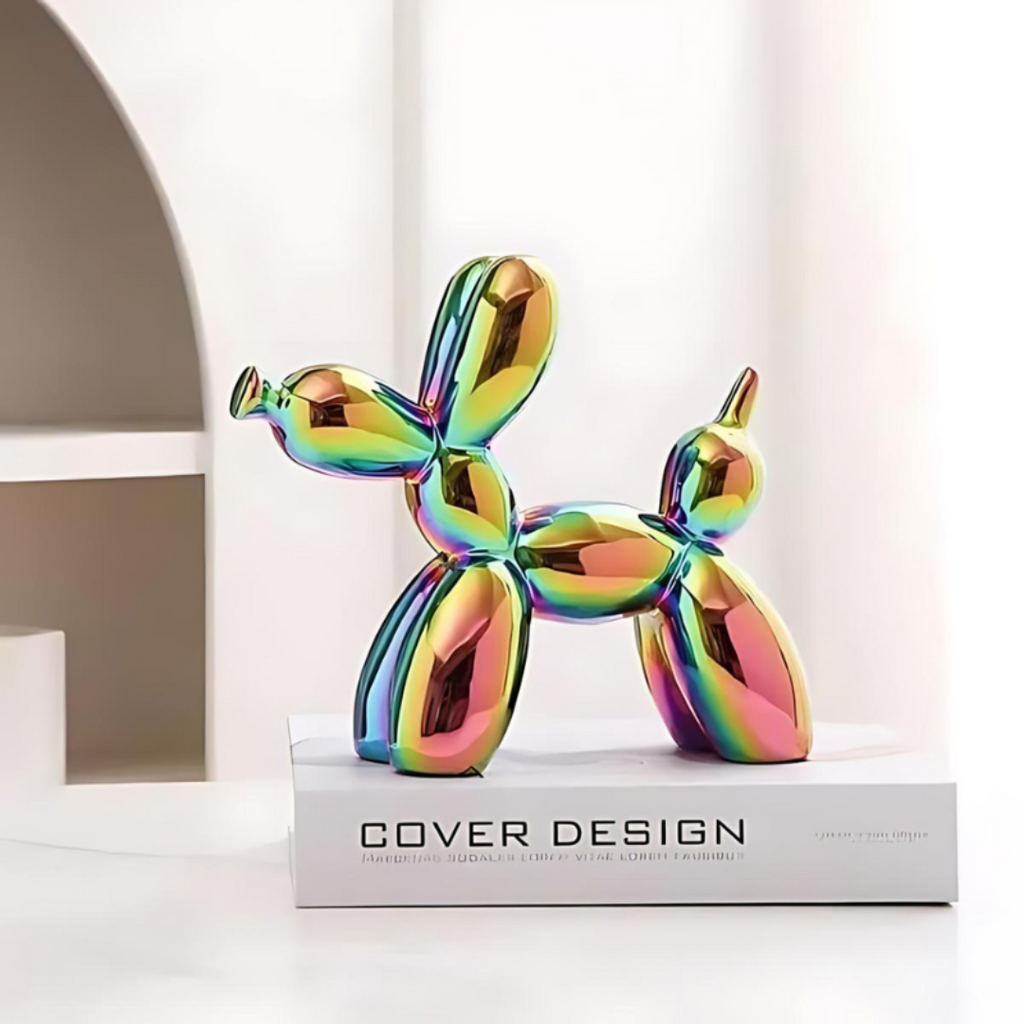 Cécile | Ceramic Balloon Dog Sculpture for Modern Interiors