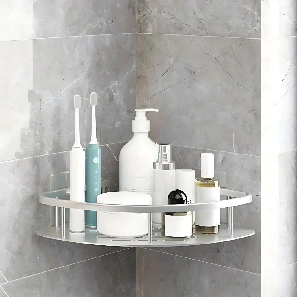 Enzo | Corner Shower Caddy for Bathroom Storage