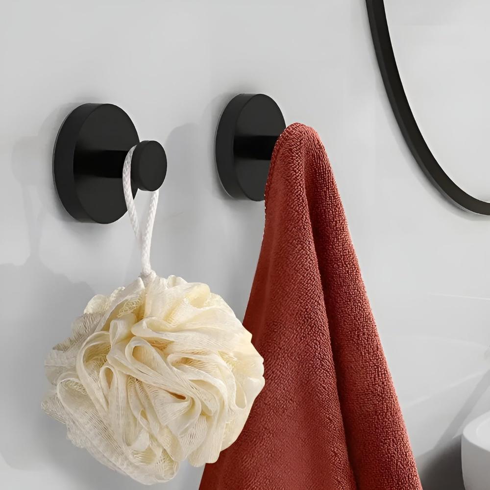 Noelie | Bathroom Wall Hooks with Vacuum Suction for Kitchen
