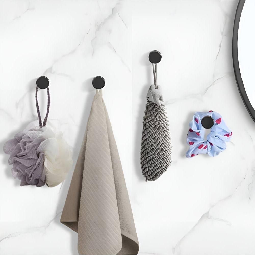 Noelie | Bathroom Wall Hooks with Vacuum Suction for Kitchen