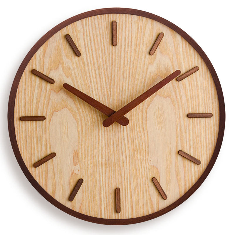 Marlowe | Wooden Wall Clock for Modern Living Spaces