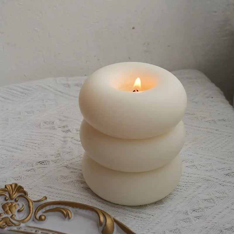 Clemence | Donut Candles for Living Room or Bedroom