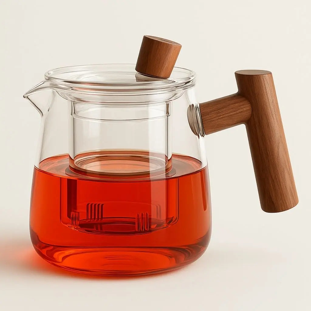 Rasmus | Borosilicate Glass Teapot with Infuser for Kitchen