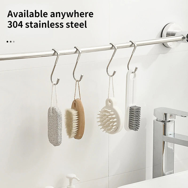Theo | Stainless Steel Doorhanger for Kitchen or Bathroom