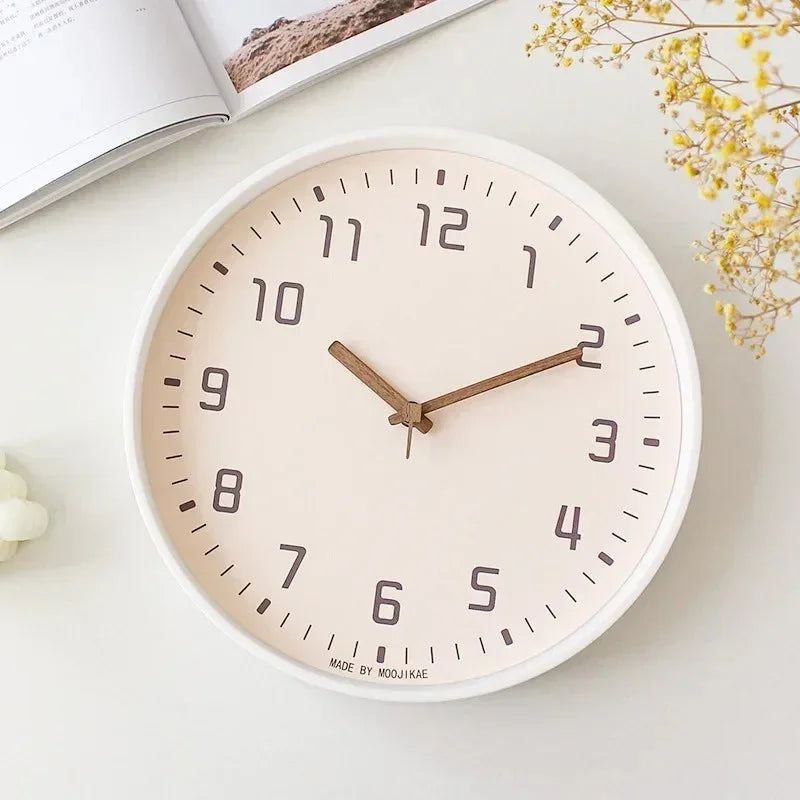 Laurent | Bamboo Wall Clock in Circular Design for Living Spaces