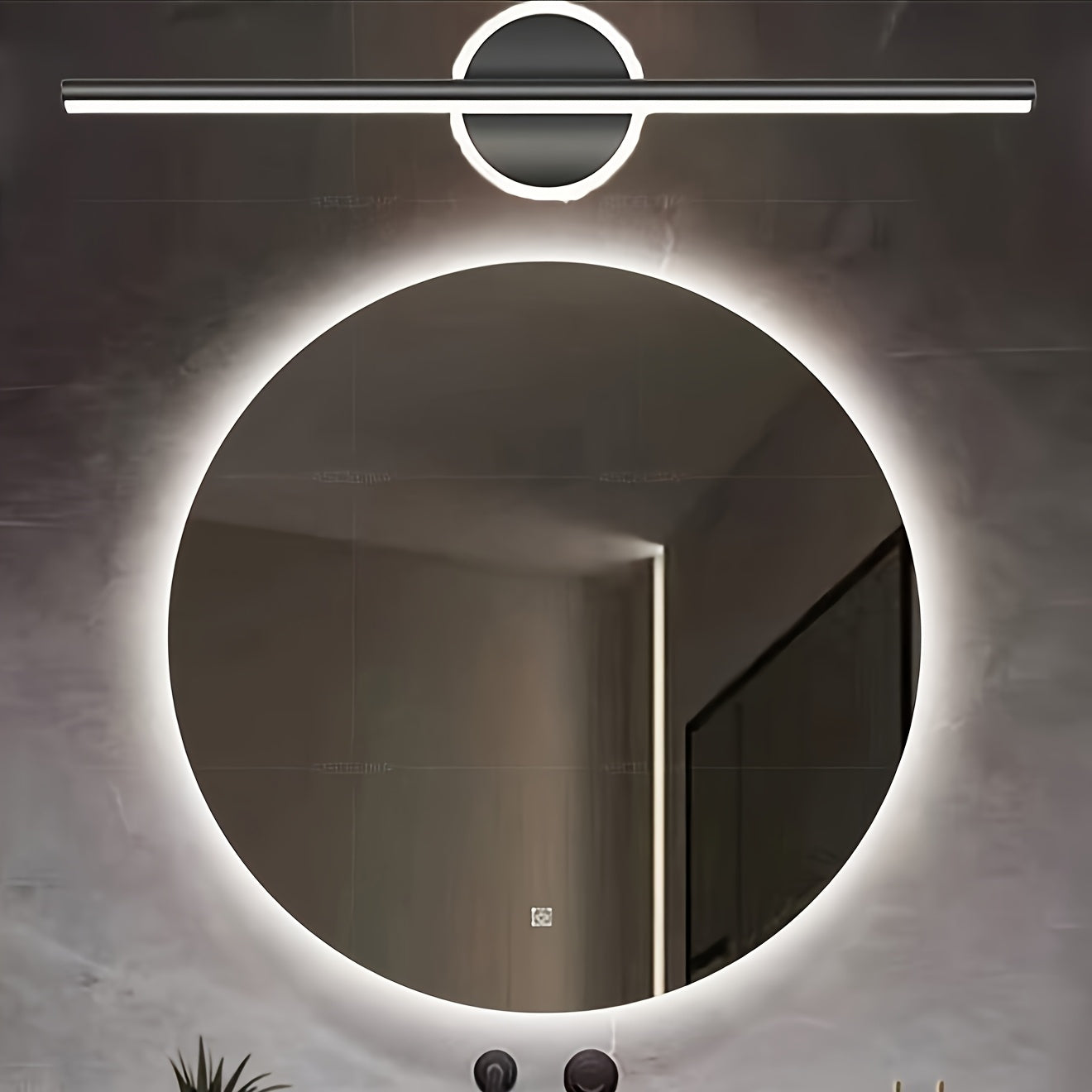 Laurent | LED Wall Lamp with Mirror for Bedroom or Hallway