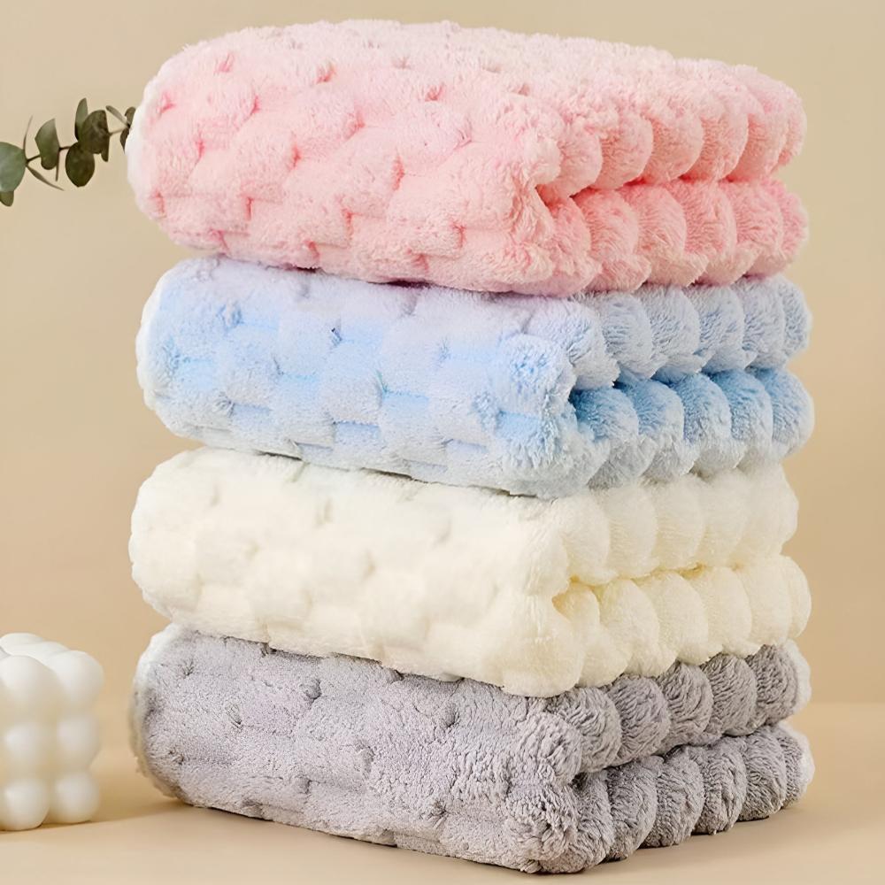 Beatrice | Quick Dry Fleece Towel Set for Bathroom and Gym