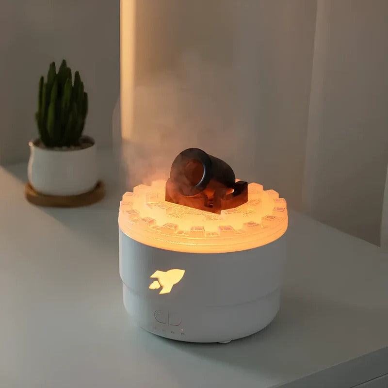 Ivar | Rocket Humidifier with LED Mist for Bedroom