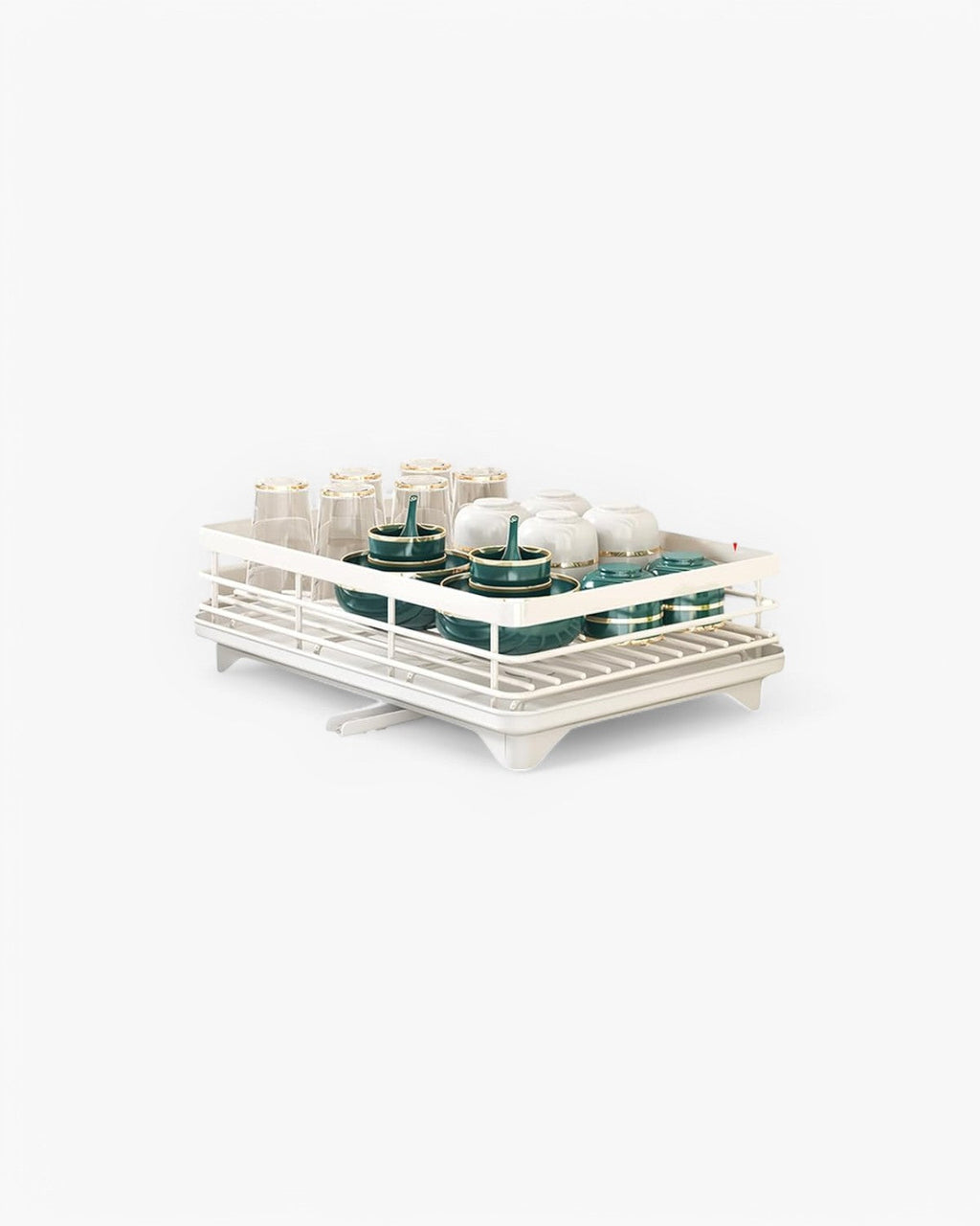 Lavinia | Kitchen Dish Dryer Rack with Drainage Tray