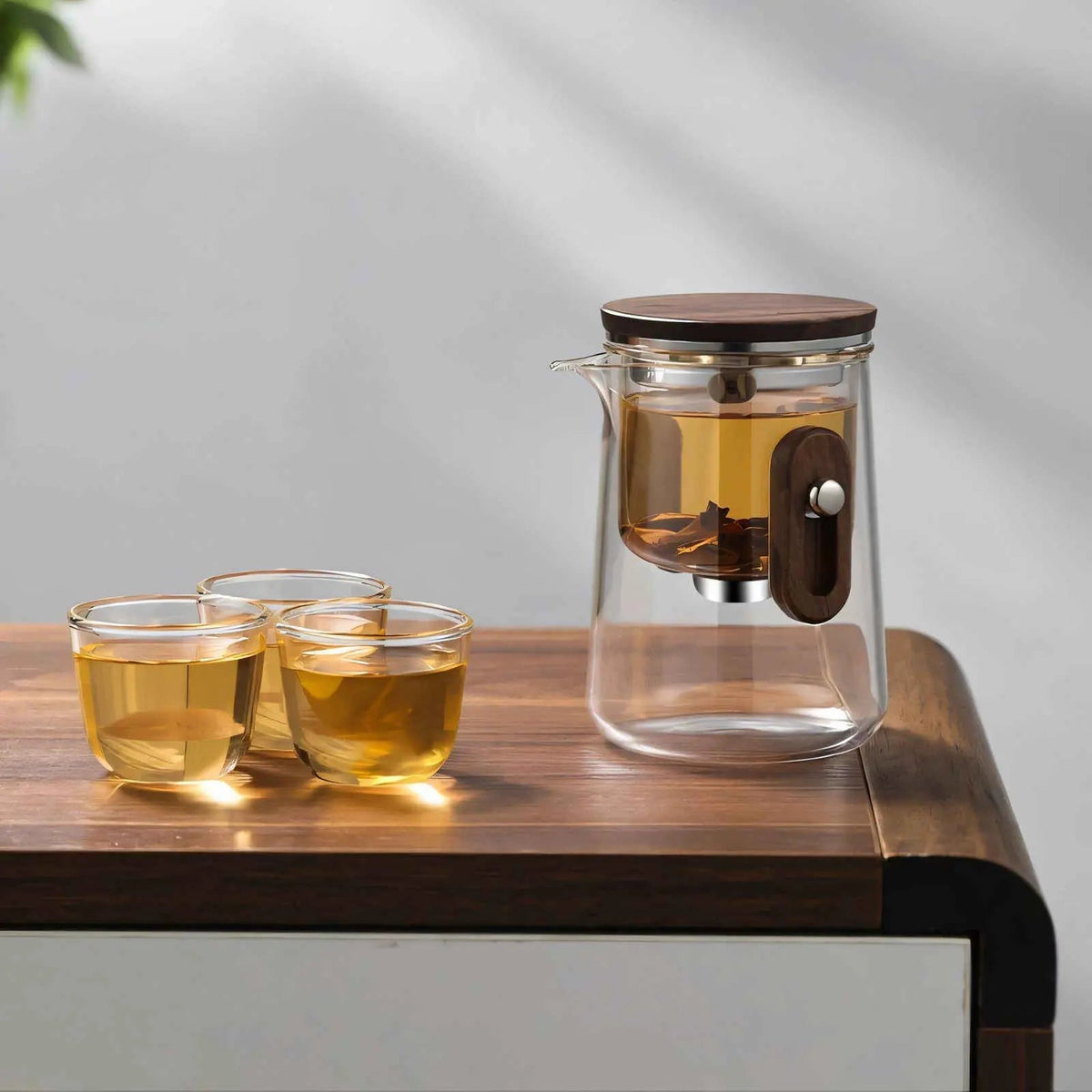 Linn | Portable Tea Set with Filtration Teapot and Travel Case