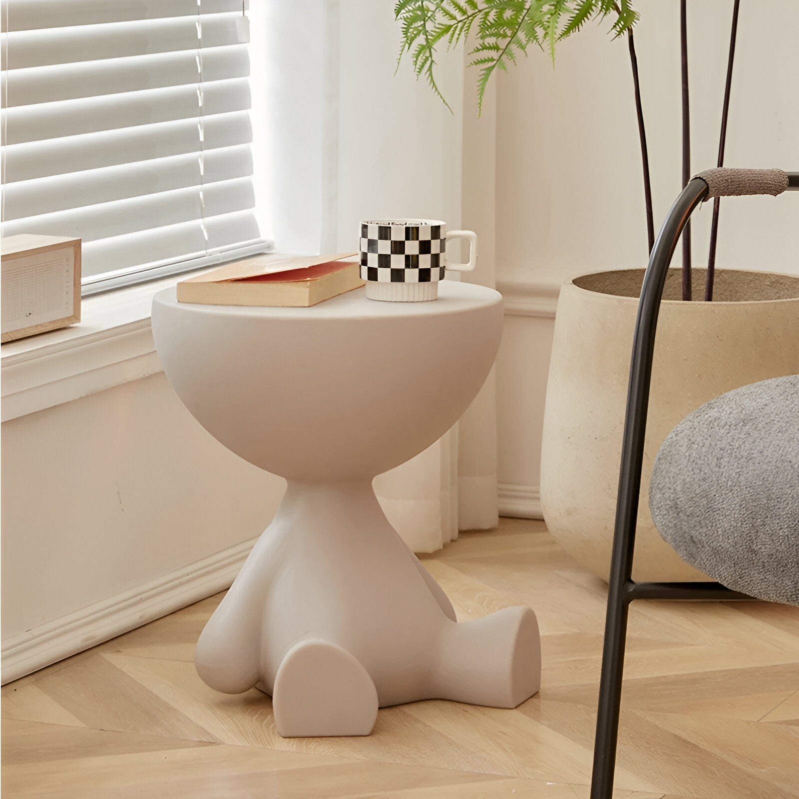 Esme | Luxury Round Coffee Table for Contemporary Living Room