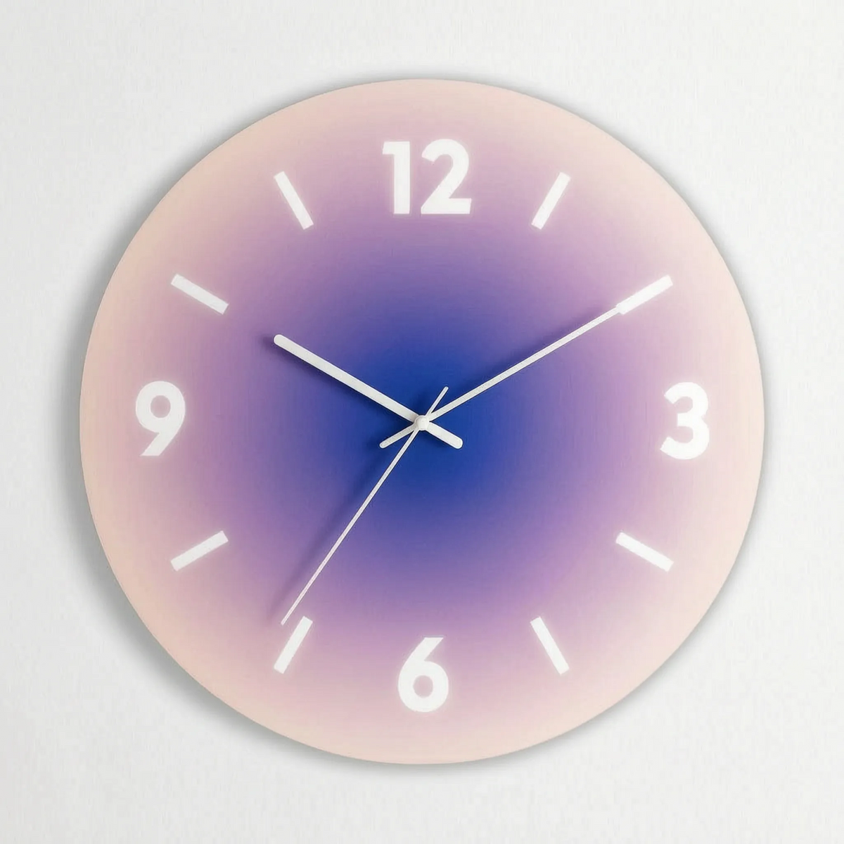 Estelle | Glass Clock with Silent Mechanism for Modern Homes
