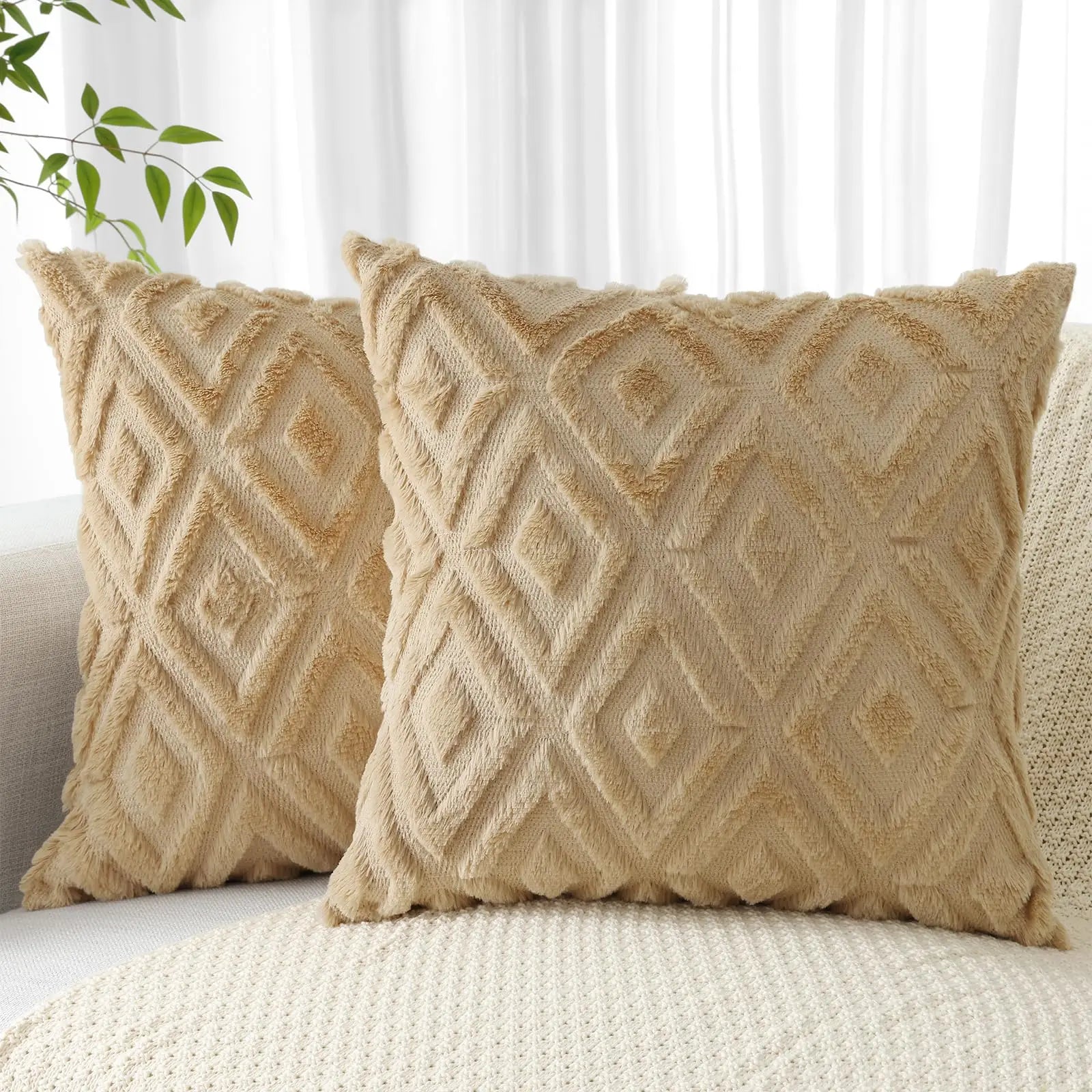 Elara | Throw Pillow Sierkussen Set in Cotton Blend