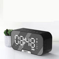 Costanza | Digital Alarm Clock with Mirror Display for Bedroom