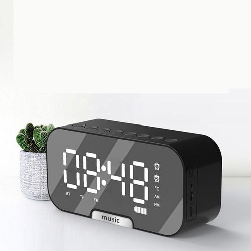 Costanza | Digital Alarm Clock with Mirror Display for Bedroom