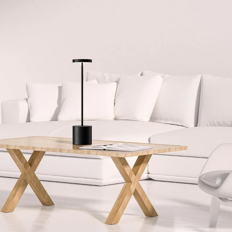 Frida | Battery Operated LED Table Lamp for Bedroom or Living Room