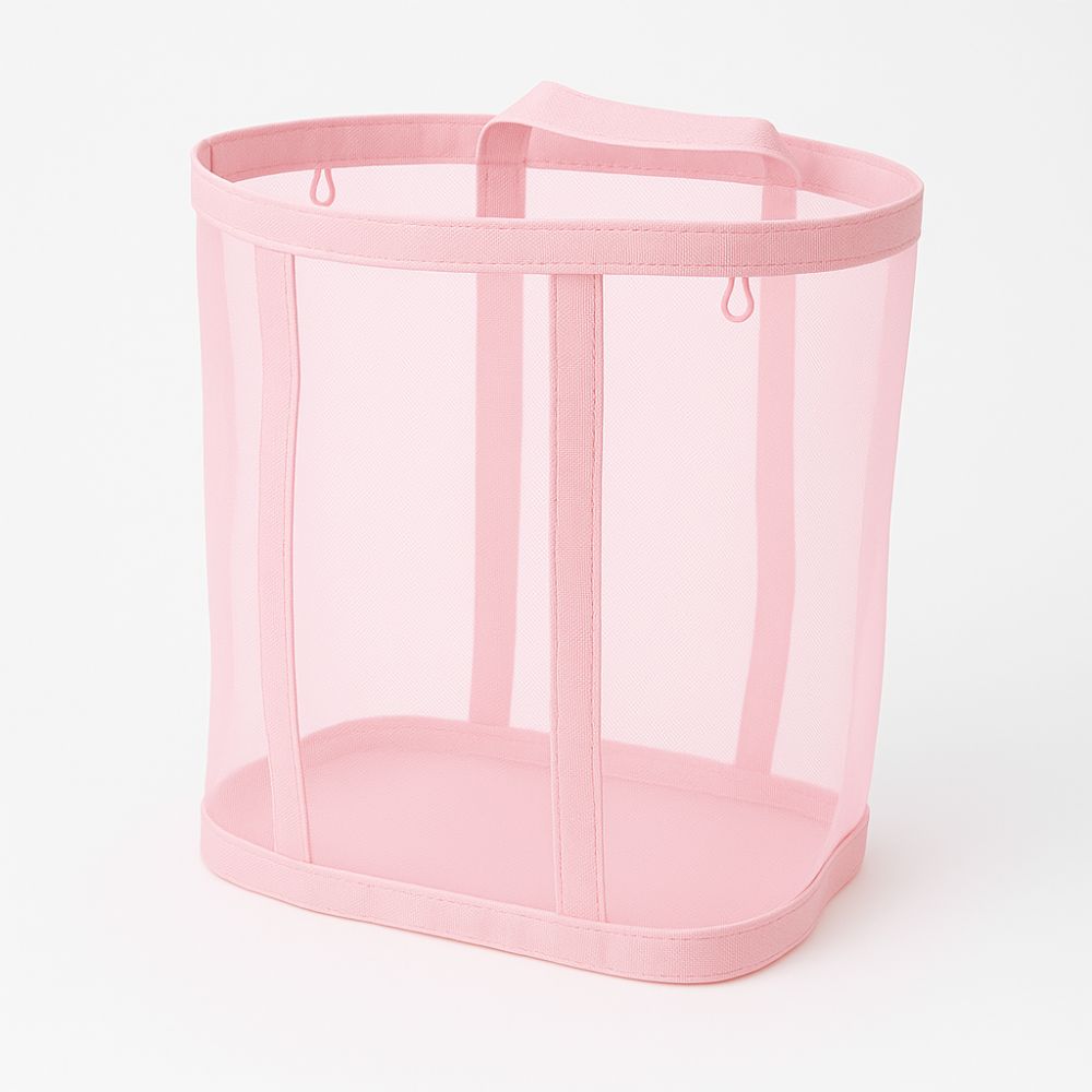 Élise | Foldable Mesh Laundry Basket for Bathroom or Utility Room