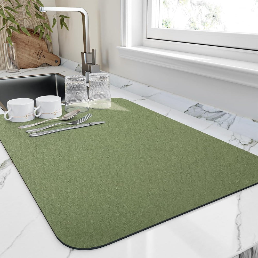 Giulia | Diatomite Dish Mat for Quick-Dry Kitchen Countertops