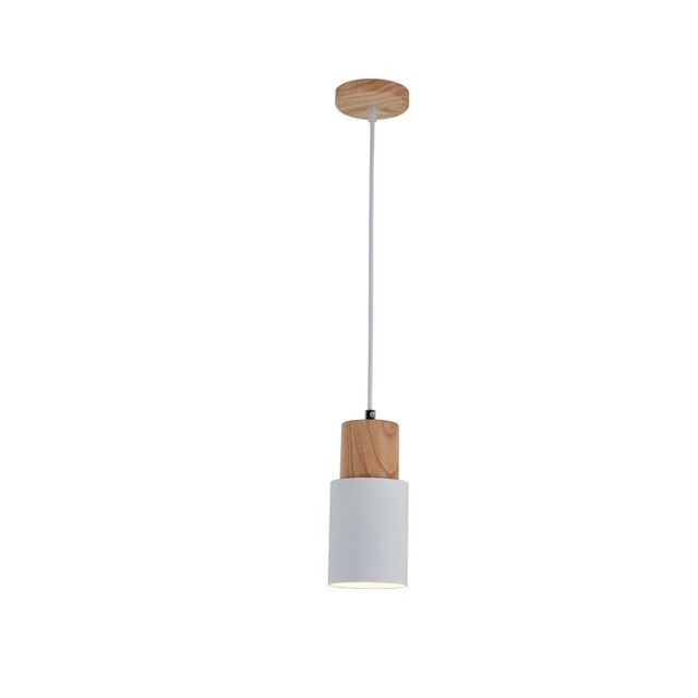 Isadora | Nordic Wood Base Pendant Lamp for Kitchen or Dining