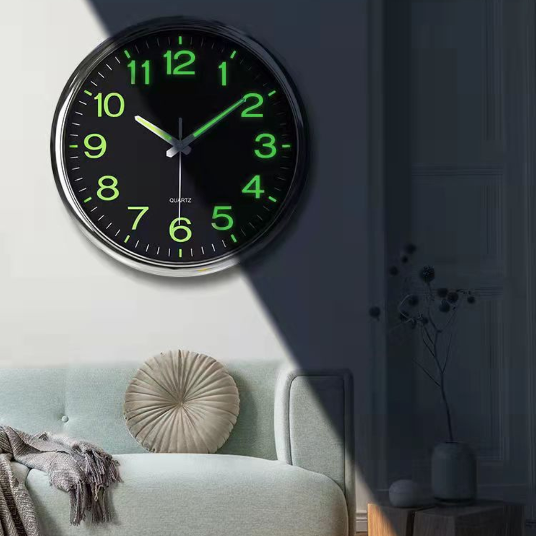 Laurent | Illuminated Clock for Living Room or Bedroom