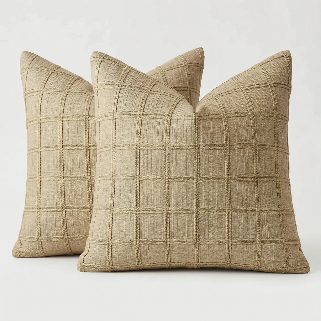 Chenara | Boho Chenille Pillow Cushion Cover for Sofa