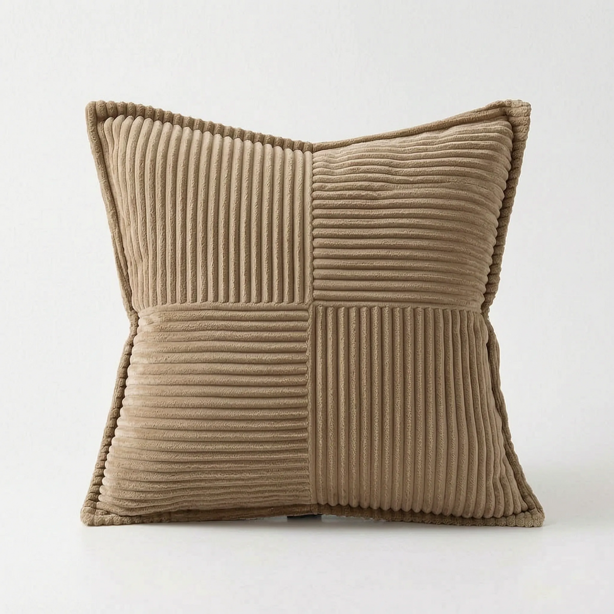 Ovidia | Stain-Resistant Solid Pillow Cover for Sofa or Bed