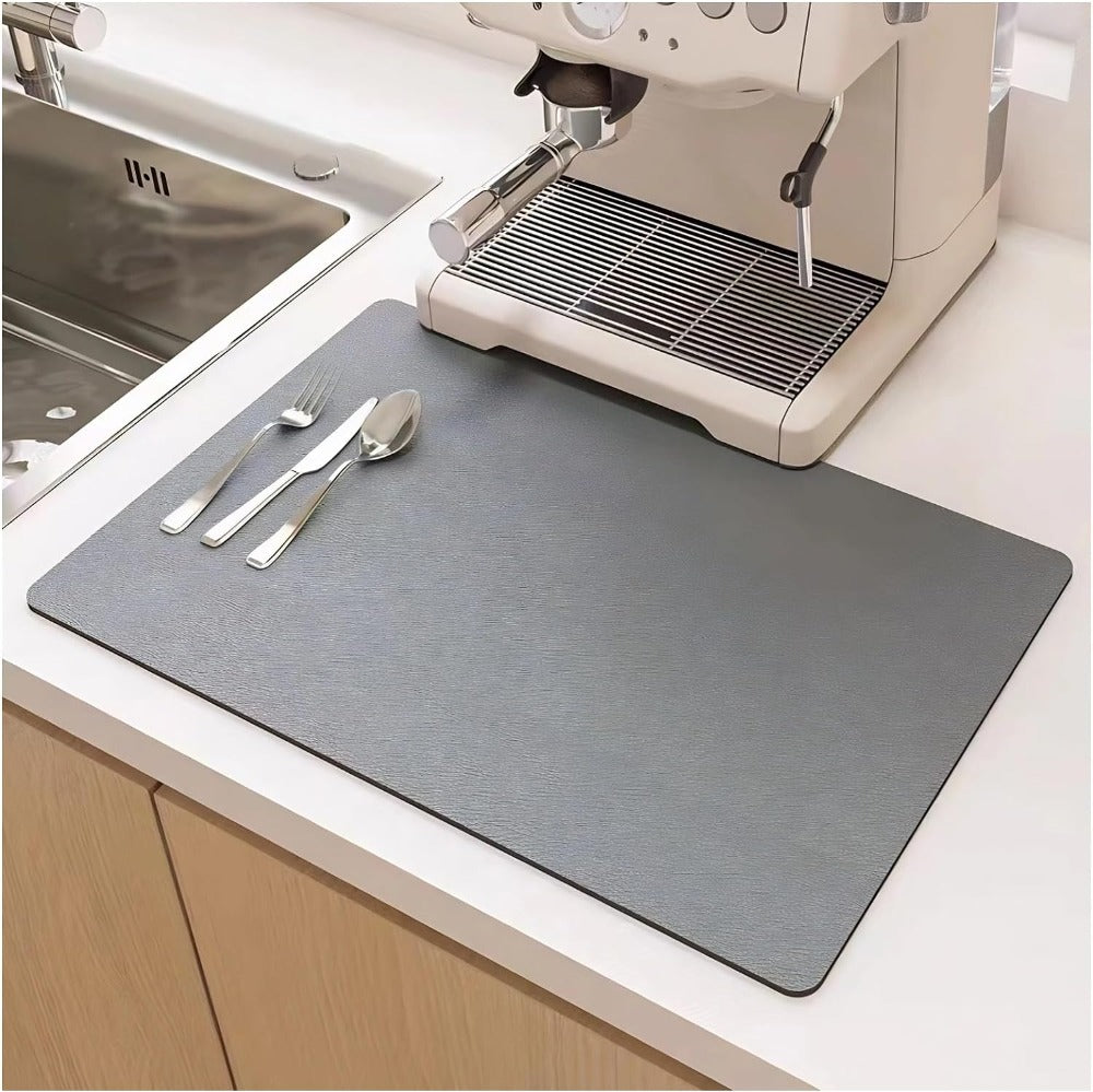 Giulia | Diatomite Dish Mat for Quick-Dry Kitchen Countertops