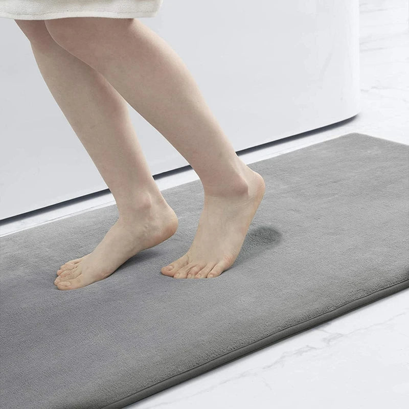 Calidia | Soft Non-Slip Bathroom Mat for Safe and Dry Floors