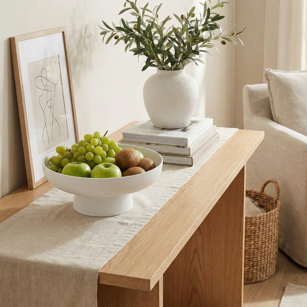 Sienna | Fruit Bowl with Drainage for Kitchen Countertops