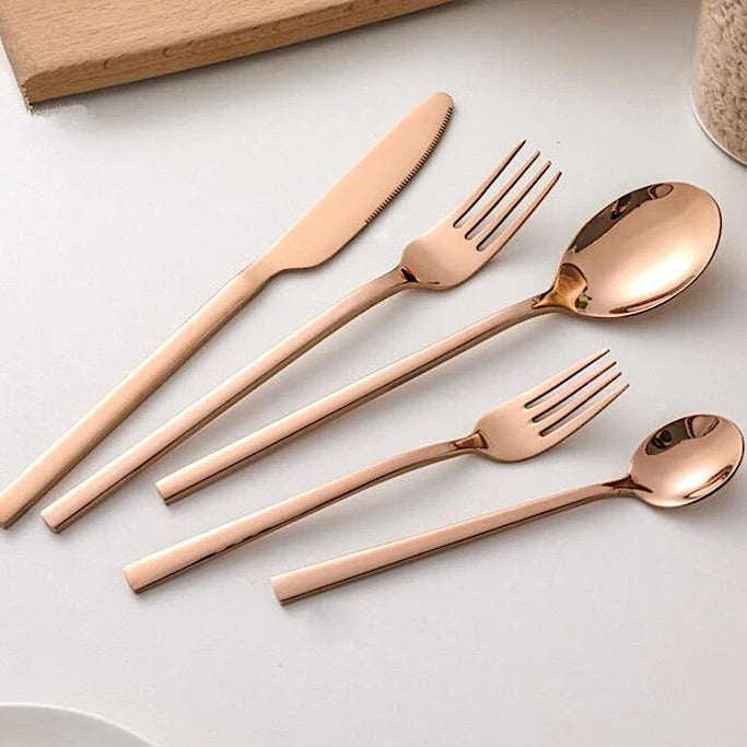 Fabien | 30 Piece Stainless Steel Cutlery Set for Everyday Dining