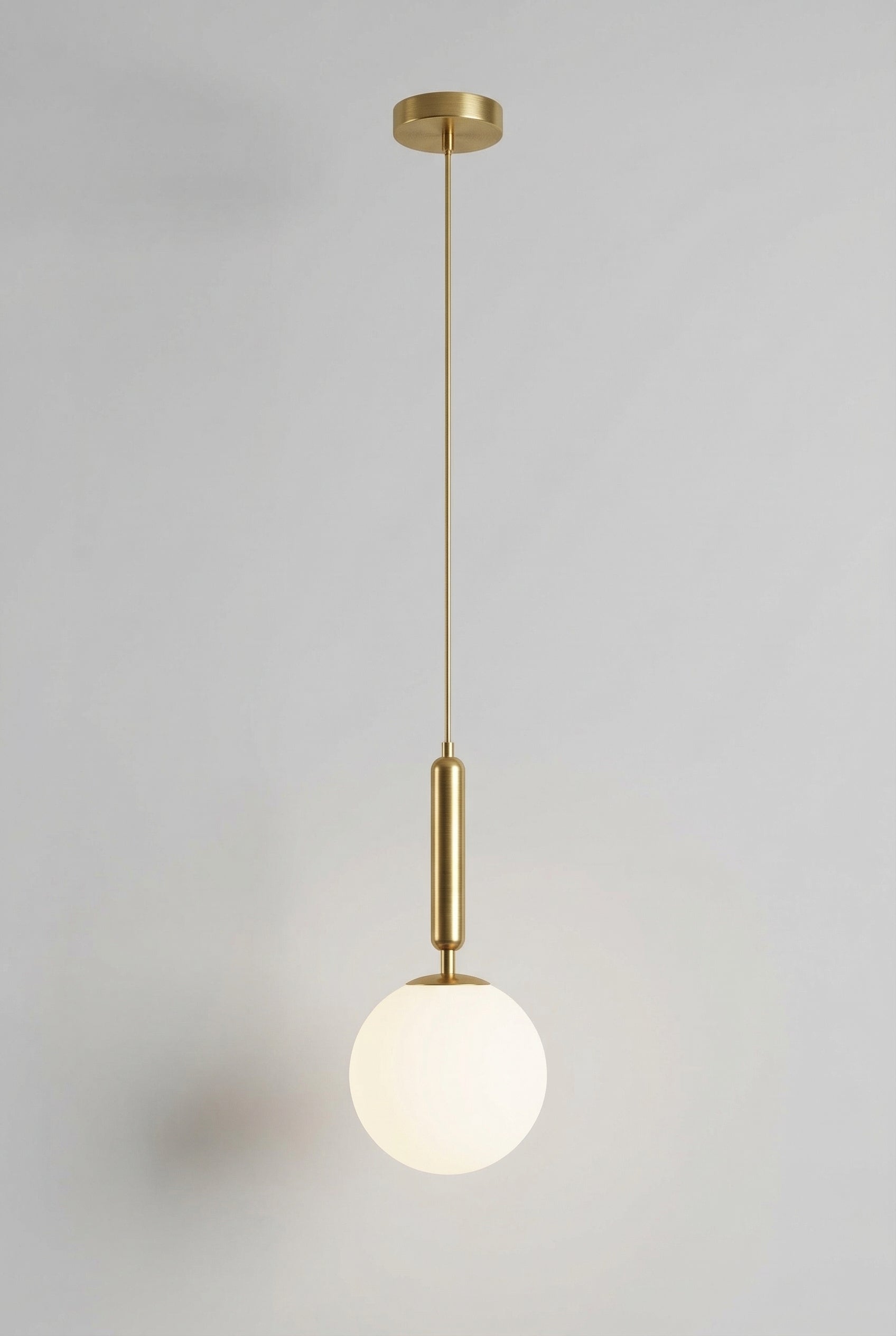 Isolde | Nordic Glass Globe Pendant Light for Kitchen or Dining
