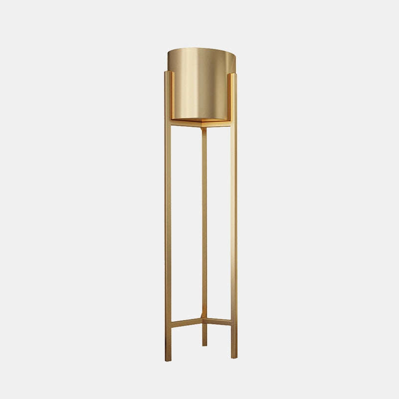Damien | Tall Indoor Plant Stand in Gold Finish