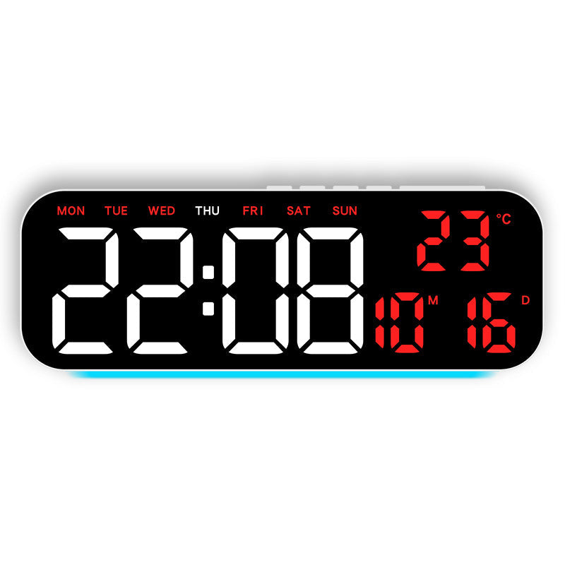 Faustine | Digital Alarm Clock with LED Display for Bedside