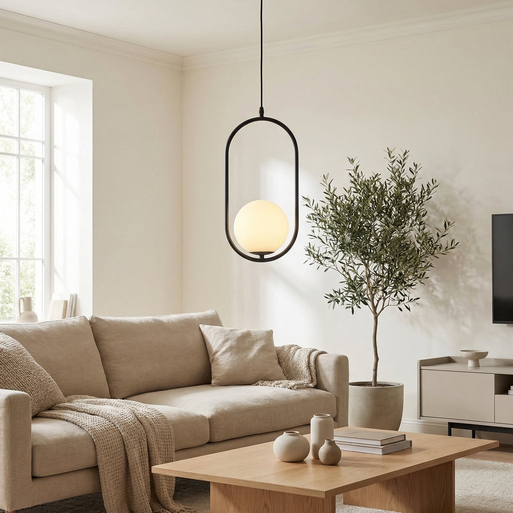 Lucienne | Globe Pendant Light with Adjustable Colour Temperature